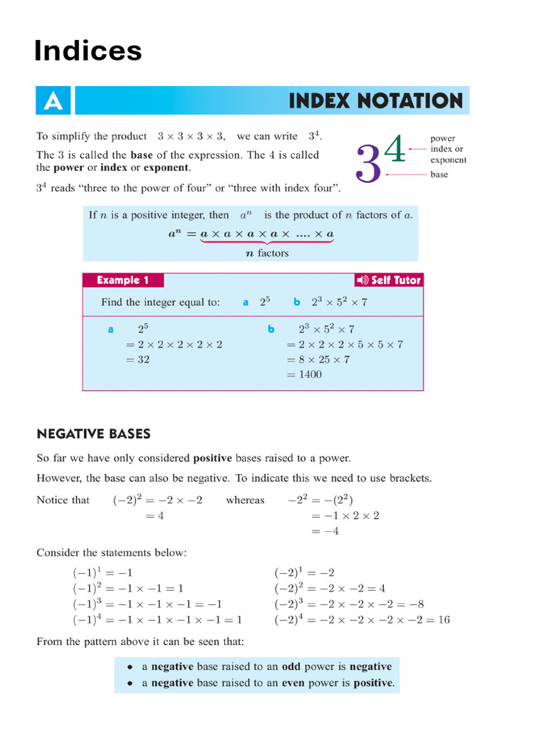 Indices | PDF
