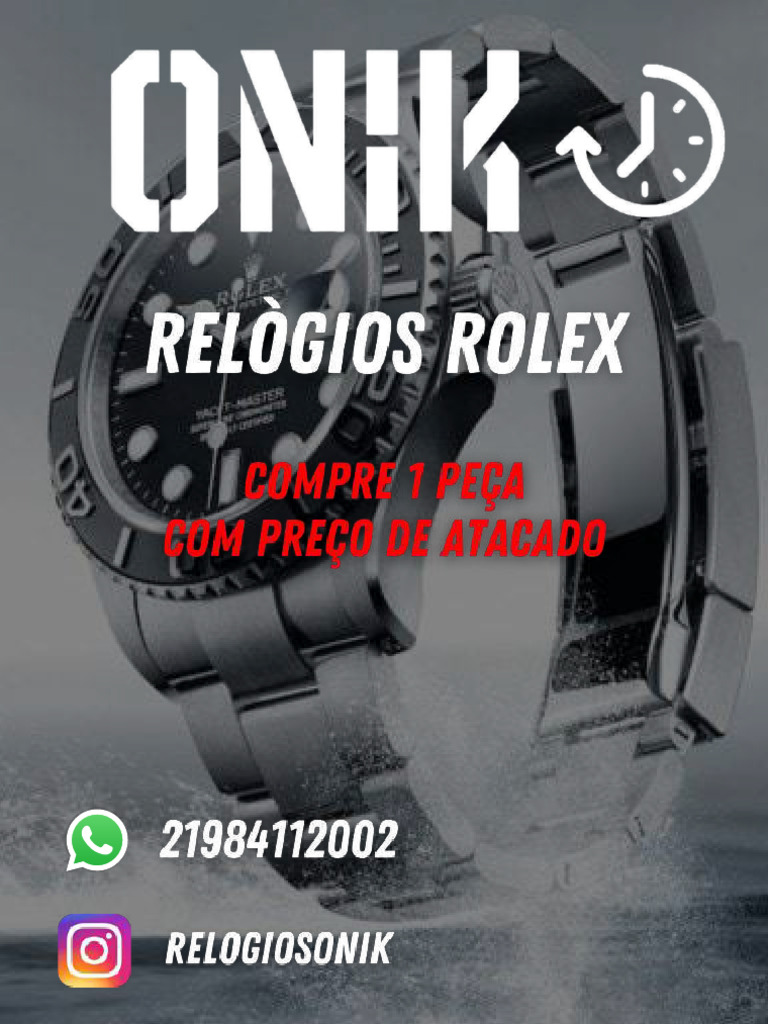 Preços de Caixas Rolex em Aço 904L | PDF