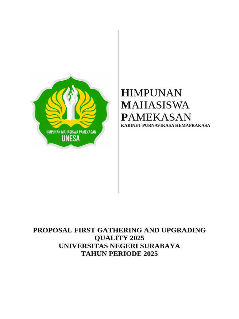 First Gathering HIMMAPAS 2025 | PDF