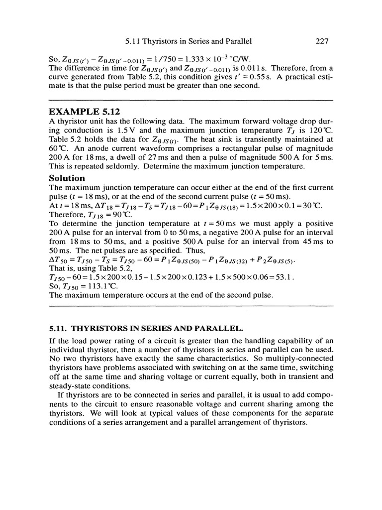 Thyristor-Series Paralell - Ram | PDF | Transformer | Series And ...