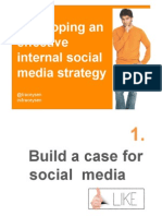 Developing An Effective Internal Social Media Strategy: @traceysen In/traceysen