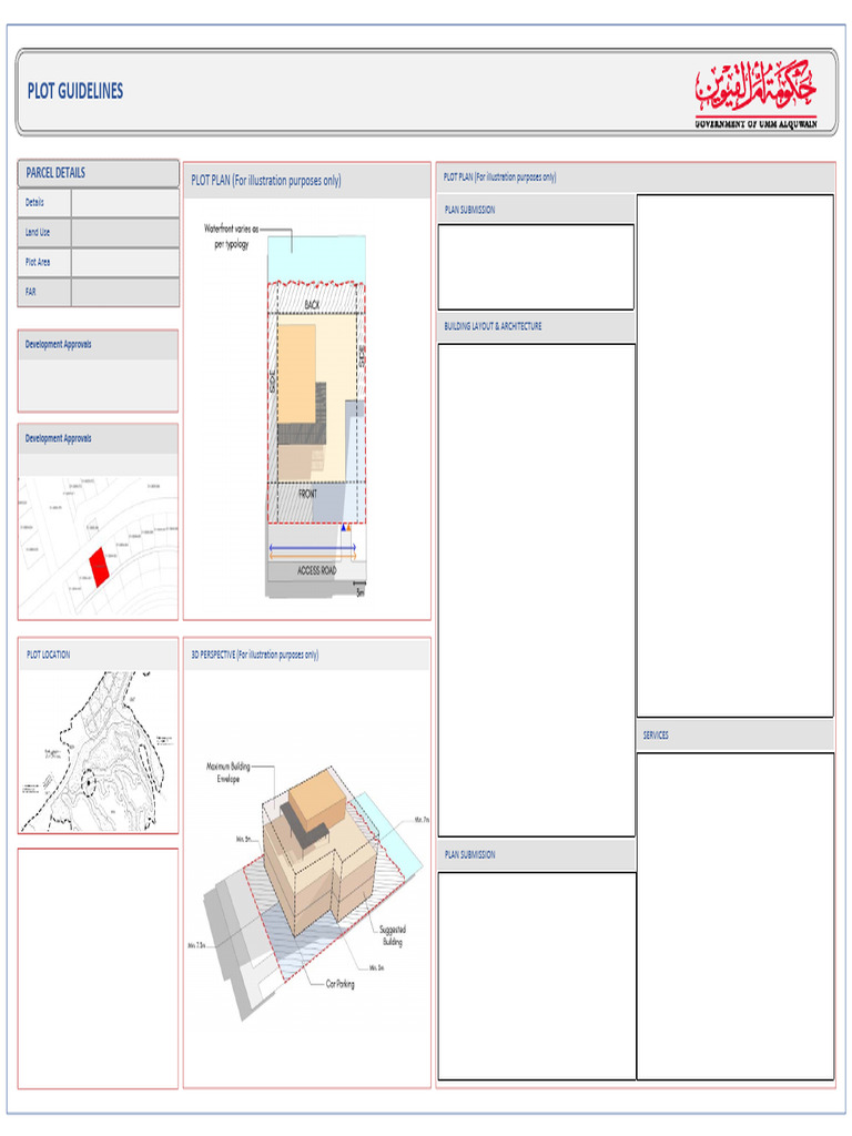 Plot Plan and Development Guidelines | PDF