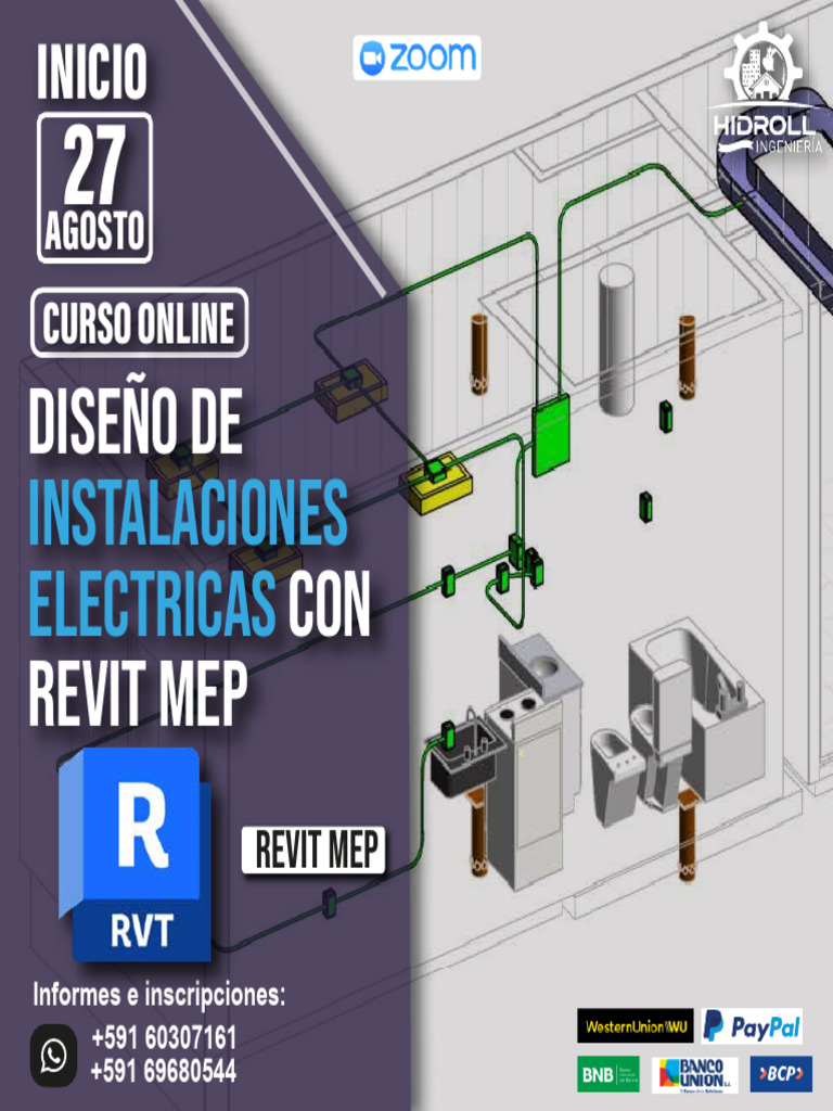 Curso de Instalaciones Eléctricas en Revit | PDF | Autodesk Revit