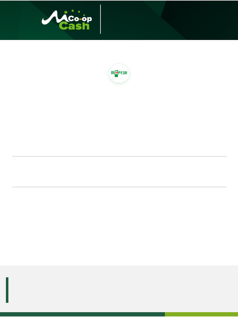 M-Pesa Transaction Confirmation | PDF