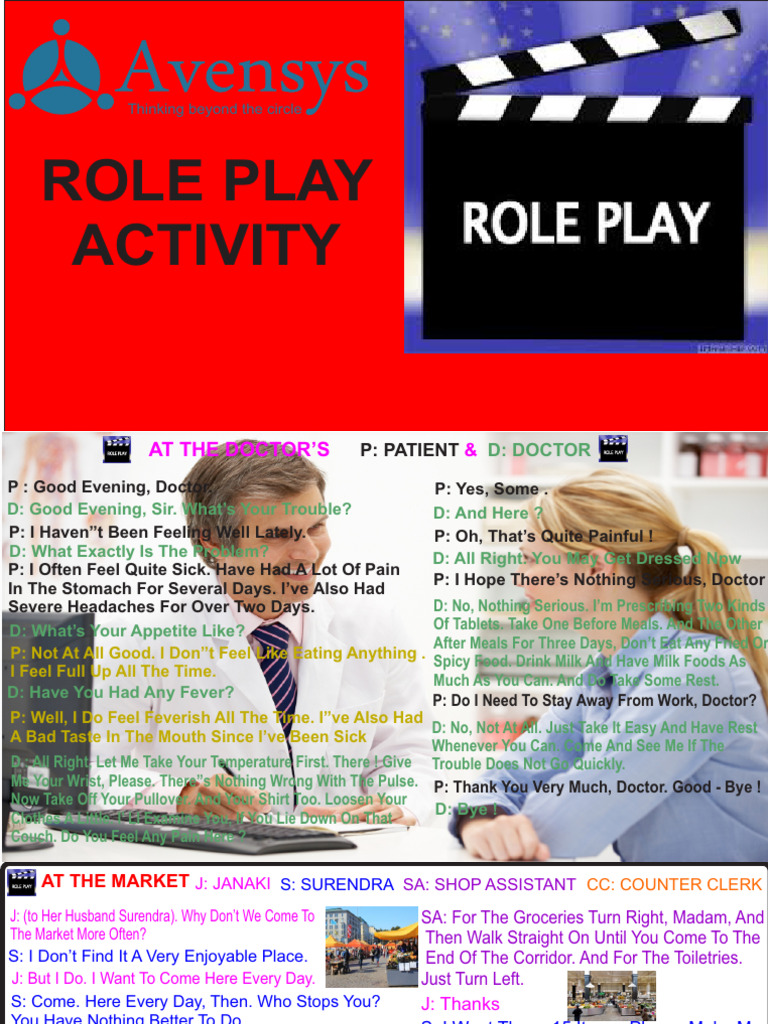 5 Role Play Activity | PDF