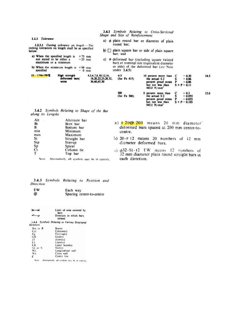 Structural Notes | PDF