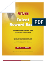 FIITJEE Talent Exam 2009