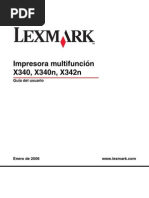 Download Manual Lexmark x340 by Jorge Miana SN90696909 doc pdf