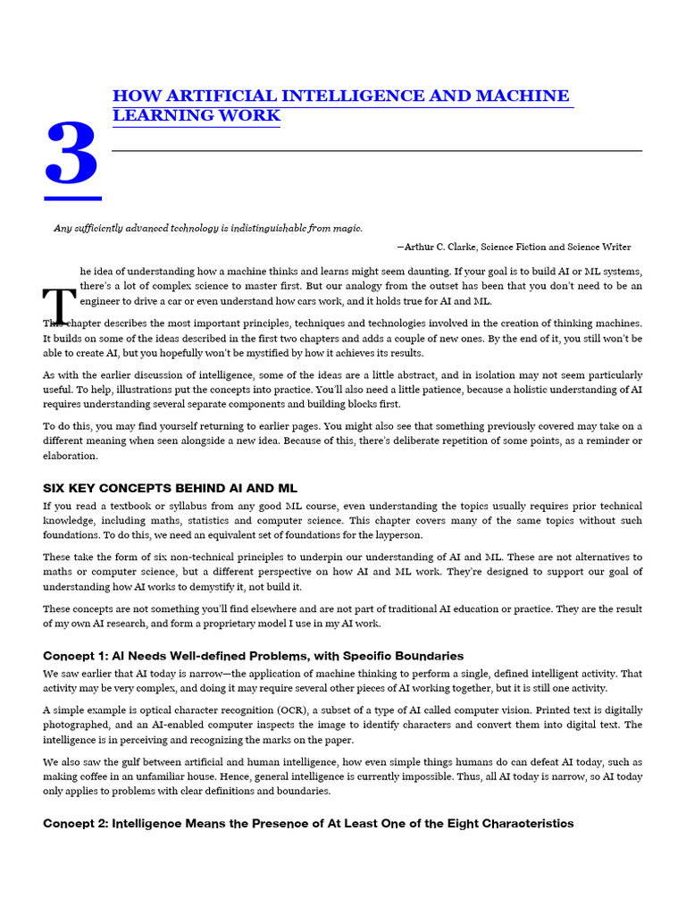 Understanding AI and Machine Learning Concepts | PDF | Artificial ...