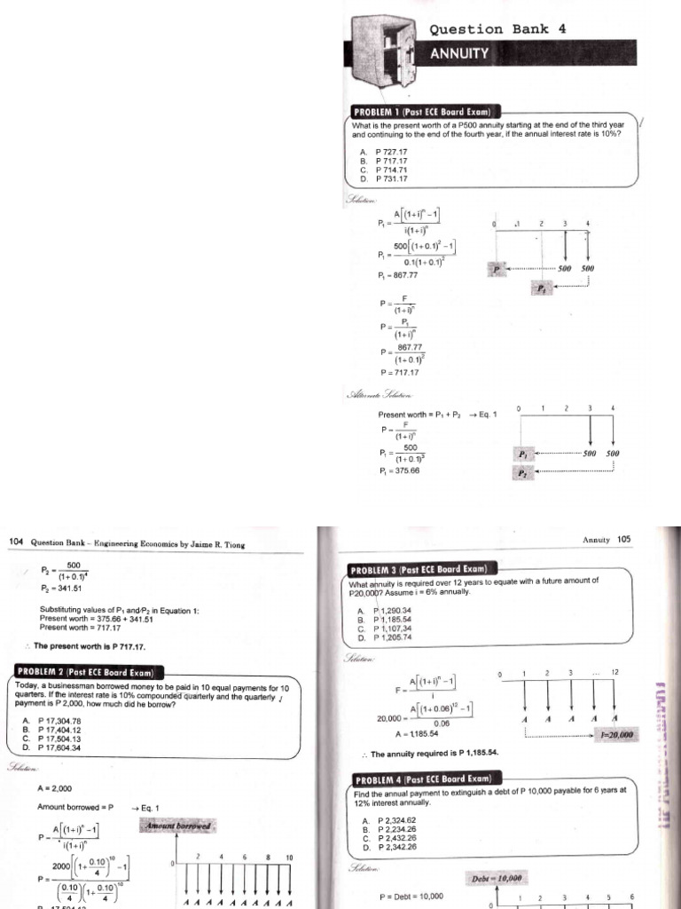 (Supplementary Notes 04) Annuity | PDF | Interest | Life Annuity
