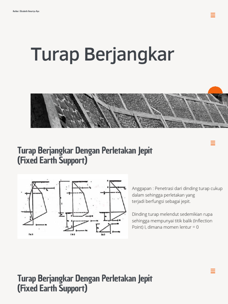 Metode Turap Berjangkar dan Penjangkaran | PDF