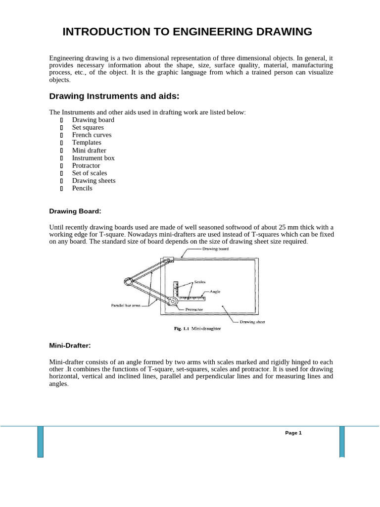 Engineering Graphics Manual Final | PDF | Drawing | Analytic Geometry