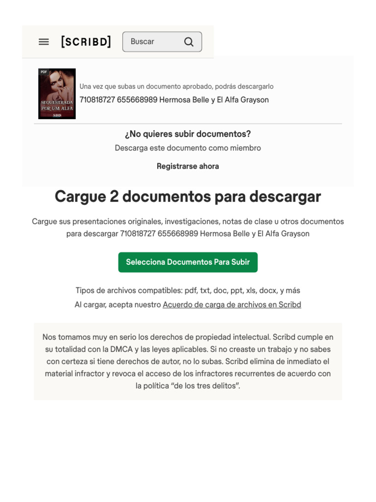 Cómo subir y descargar documentos en Scribd | PDF | Scribd | Facebook