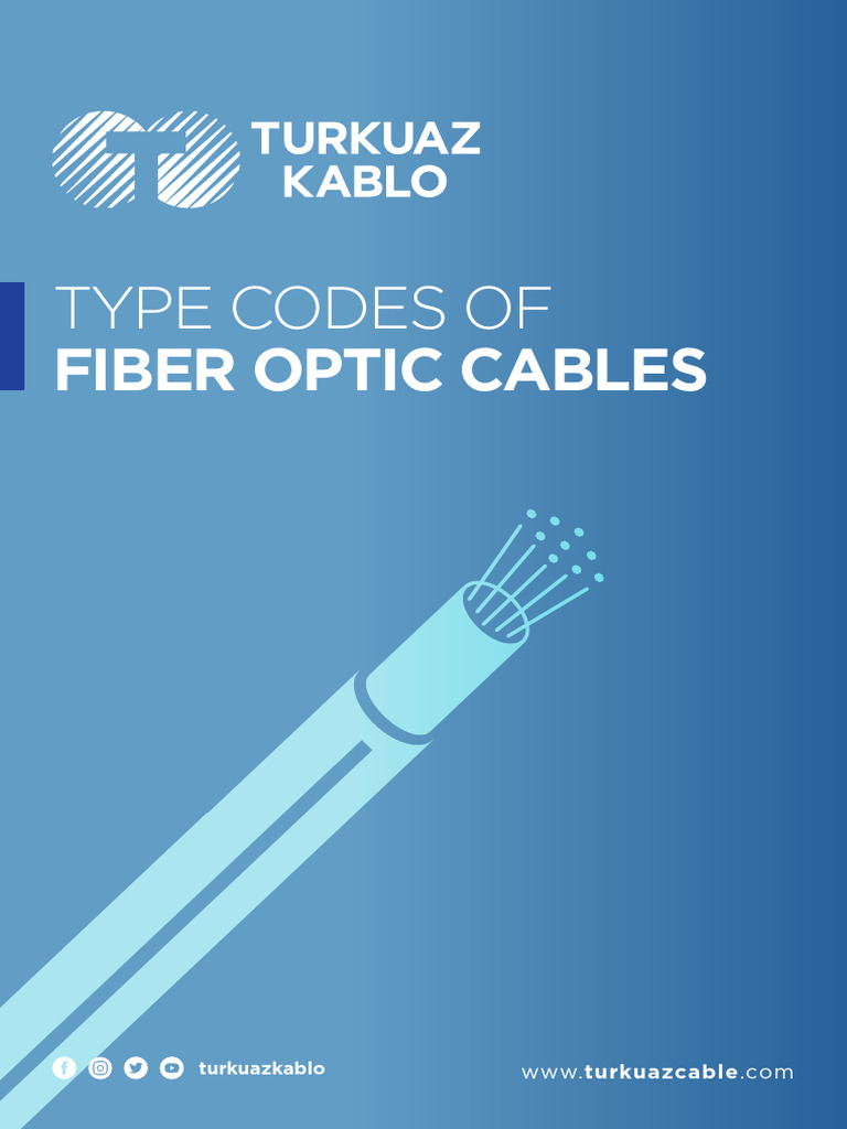 Fiber Optic Cable Type Codes Guide | PDF