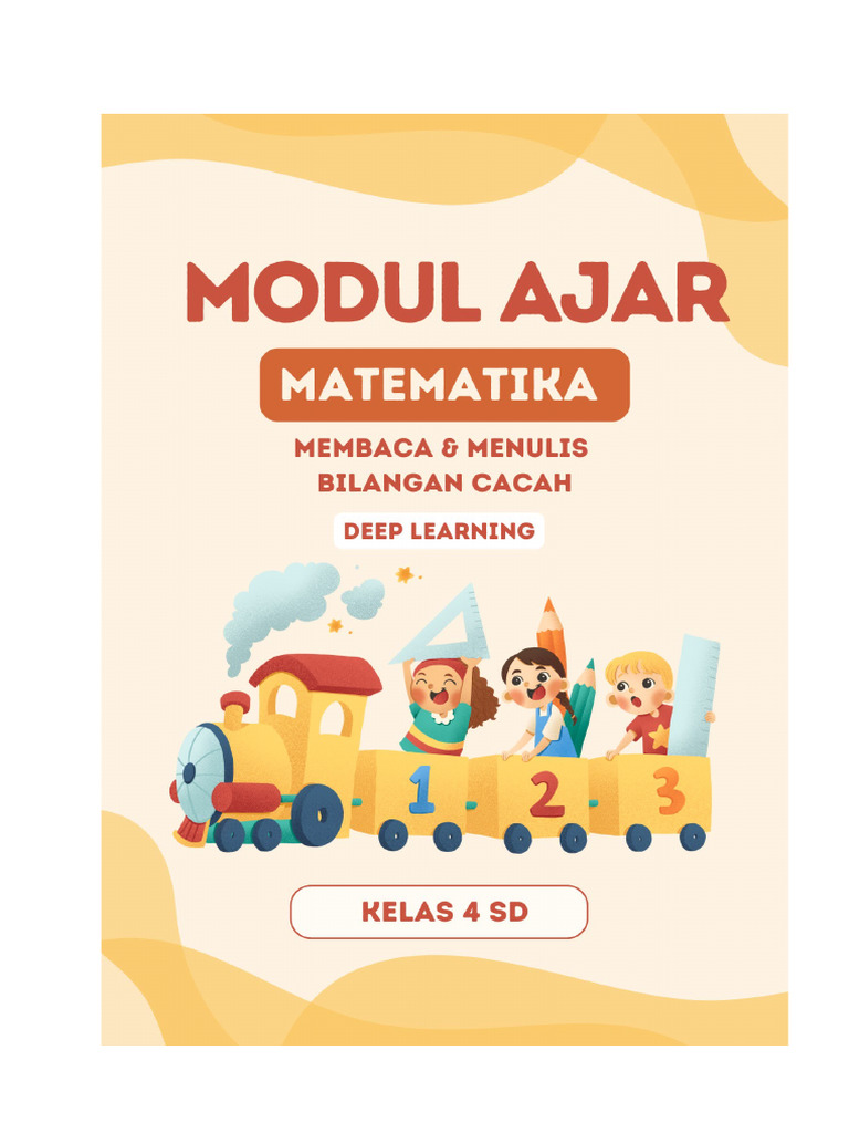 Modul Ajar Matematika Kelas 4 SD | PDF