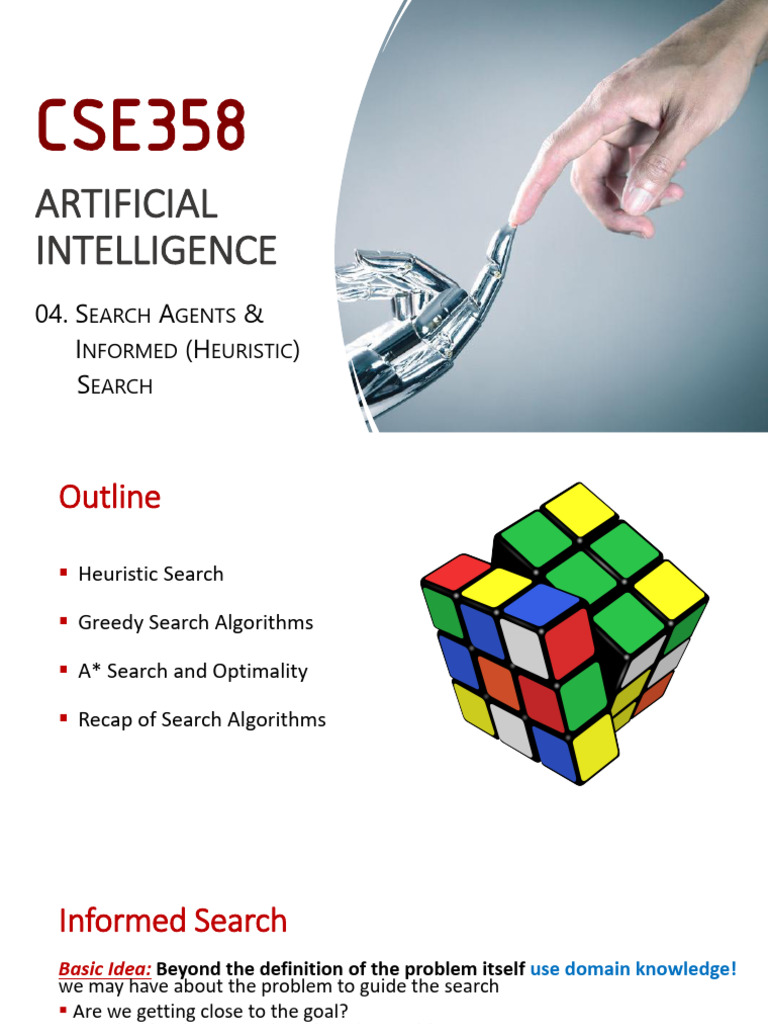 Heuristic Search Algorithms Overview | PDF | Discrete Mathematics ...