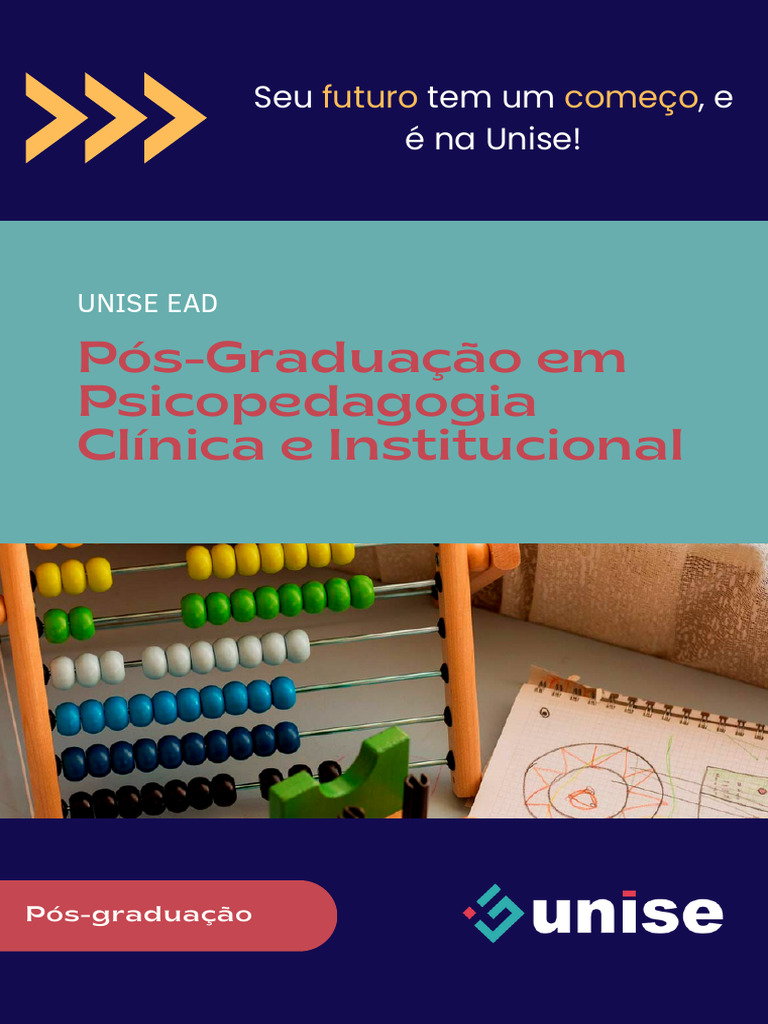 Pós-Graduação em Psicopedagogia EAD | PDF | Psicologia Educacional ...