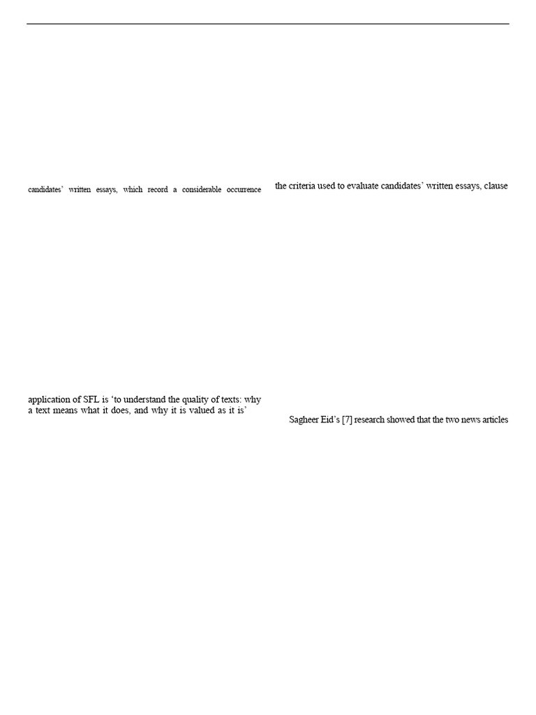 Parataxis and Hypotaxis in IELTS Essays | PDF | Grammar | Linguistics