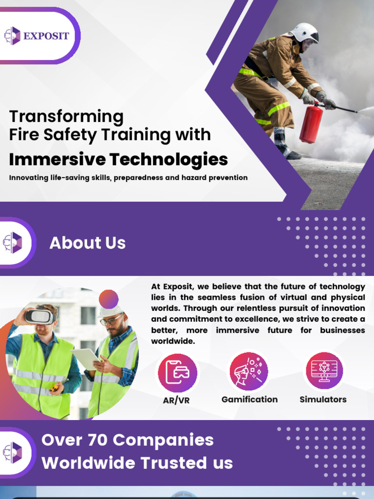 Exposit Immersive Simmulator Fire Safety Training | PDF | Simulation ...