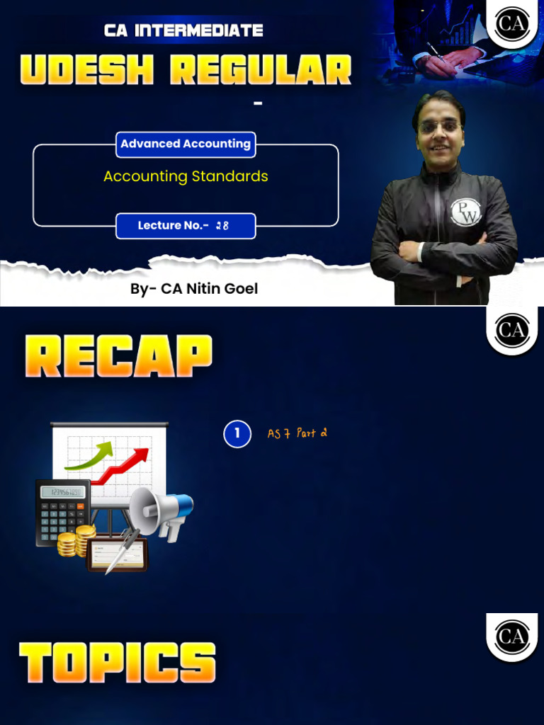 Advanced Accounting: AS7 Contract Costs | PDF | Accounting
