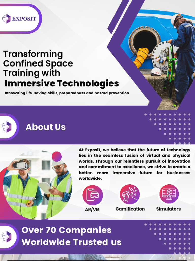 Exposit Confined Spaces Training | PDF | Simulation | Virtual Reality