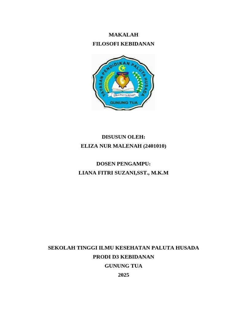 Filosofi Kebidanan: Konsep dan Praktik | PDF