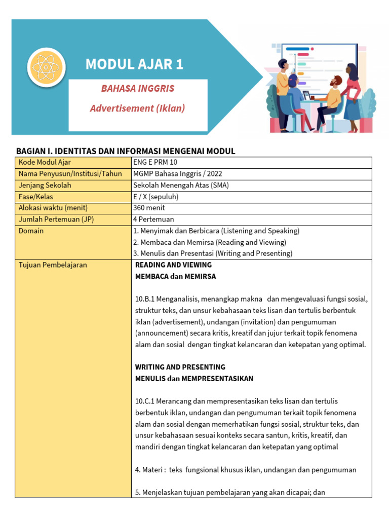 Modul 1 - Advertisement | PDF