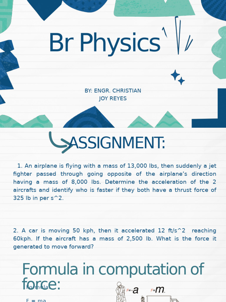 Physics Problems on Velocity and Pressure | PDF | Pressure | Force