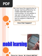 Mobile Learning