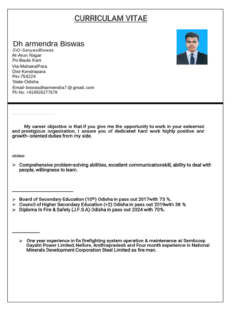 DB Resume | PDF