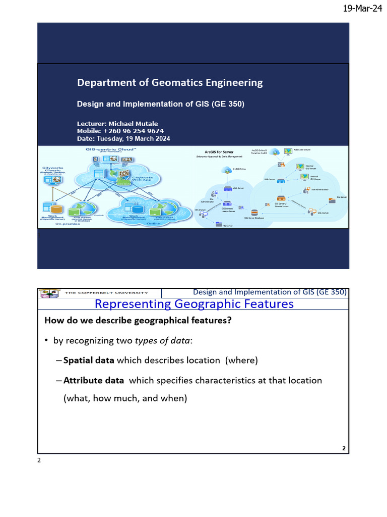 GIS Data Structure Overview | PDF | Geographic Information System ...