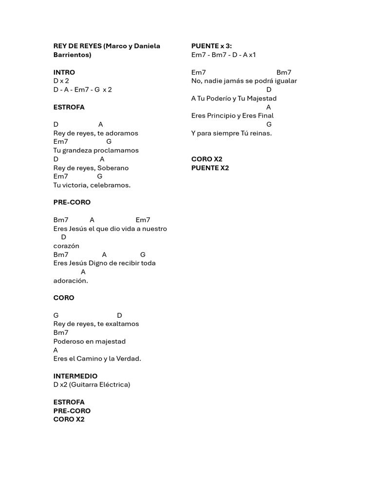 Letra de 