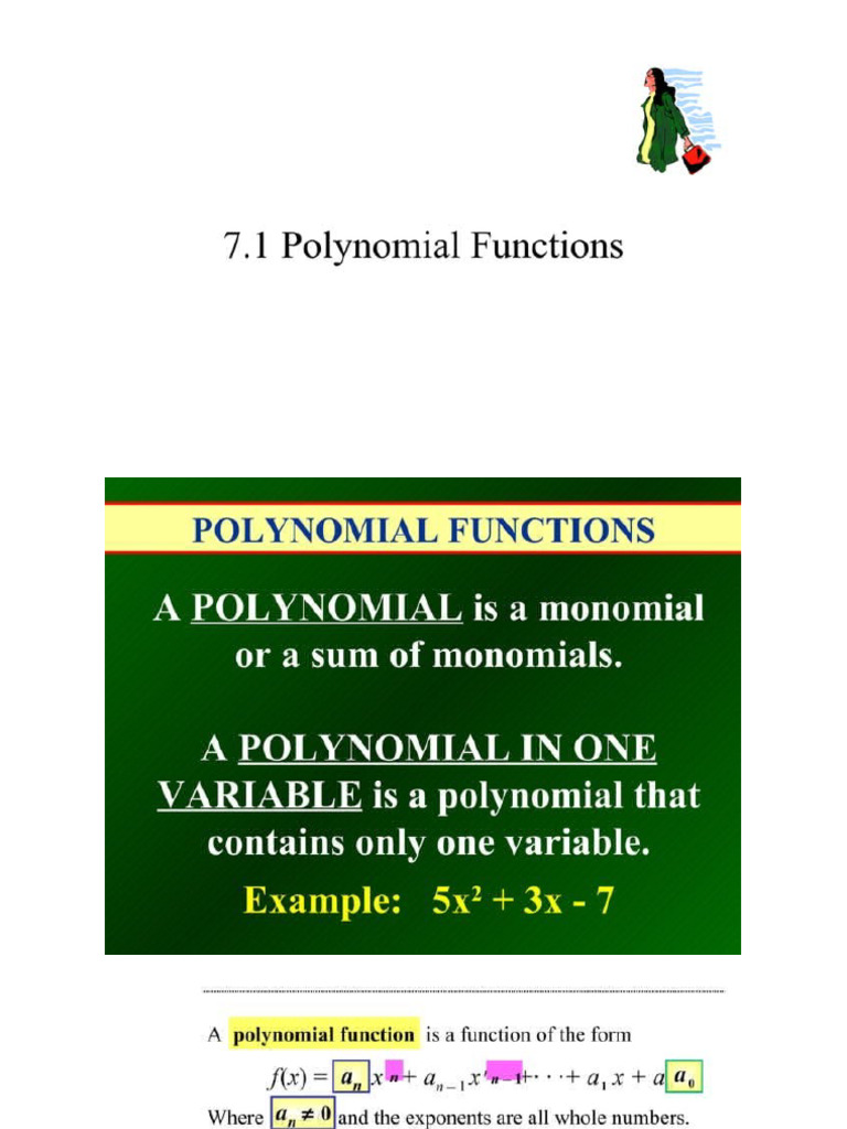 Polynomial Function | PDF