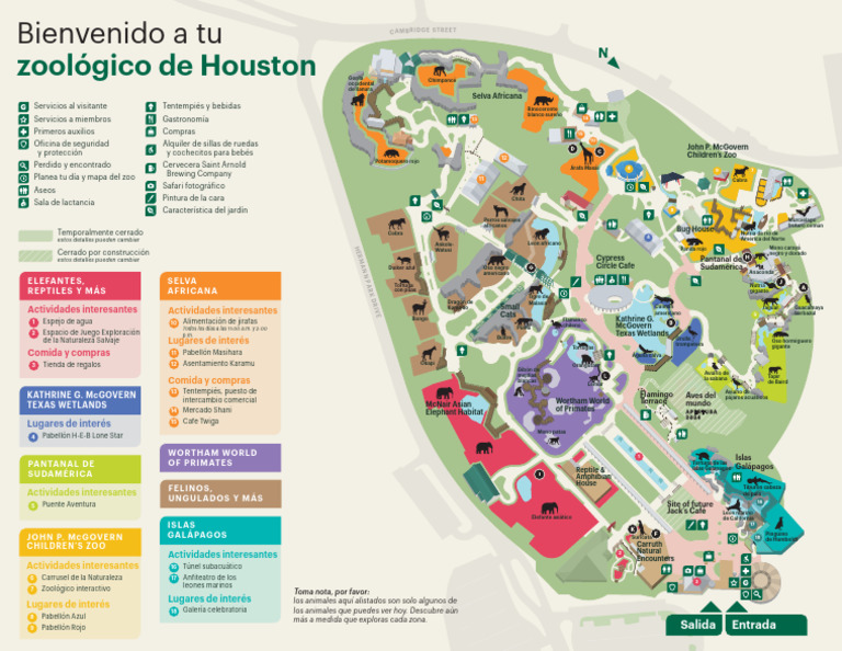 Guía del Zoológico de Houston 2024 | PDF | Zoología