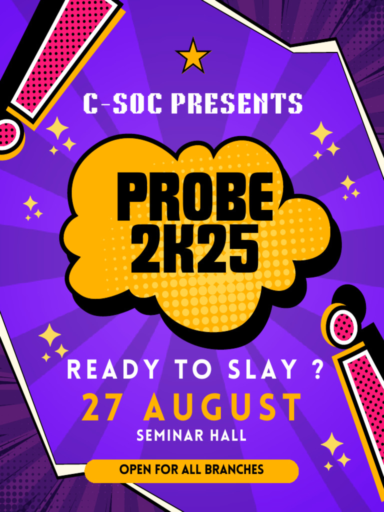 Probe 2k25 | PDF