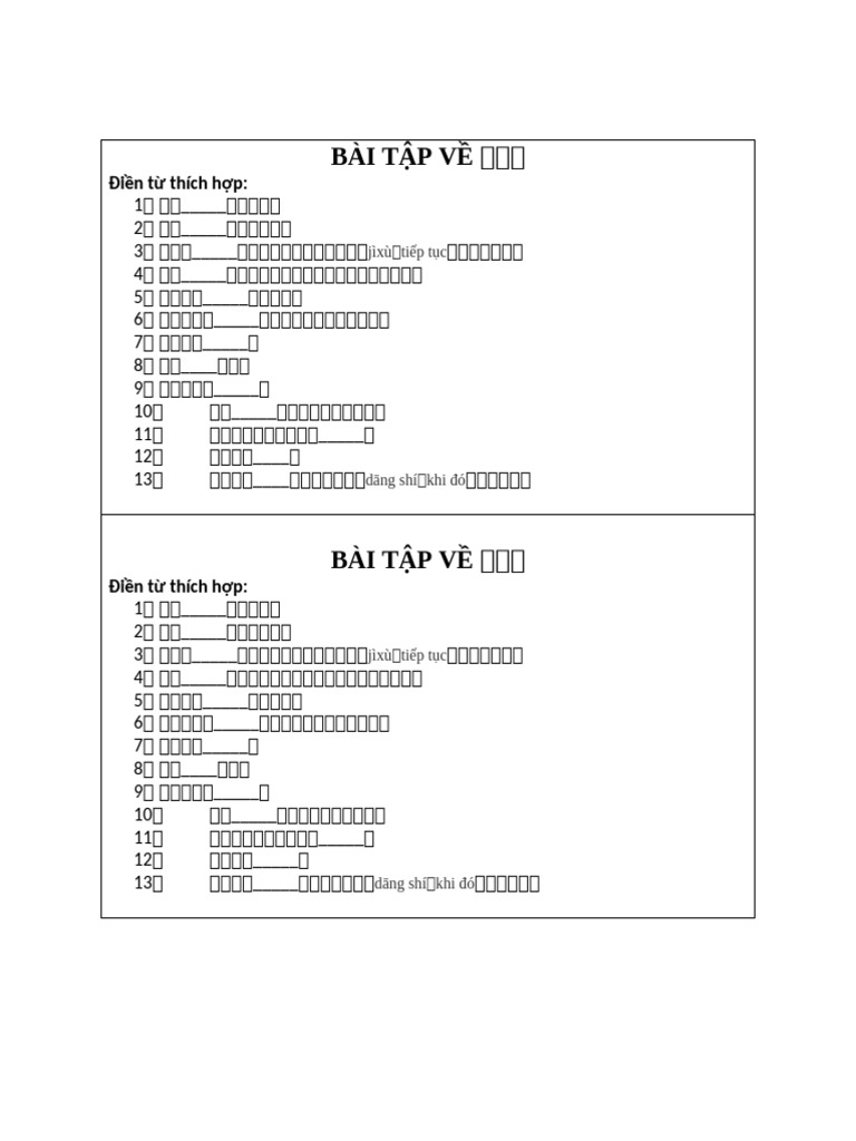 BÀI TẬP le - guo | PDF