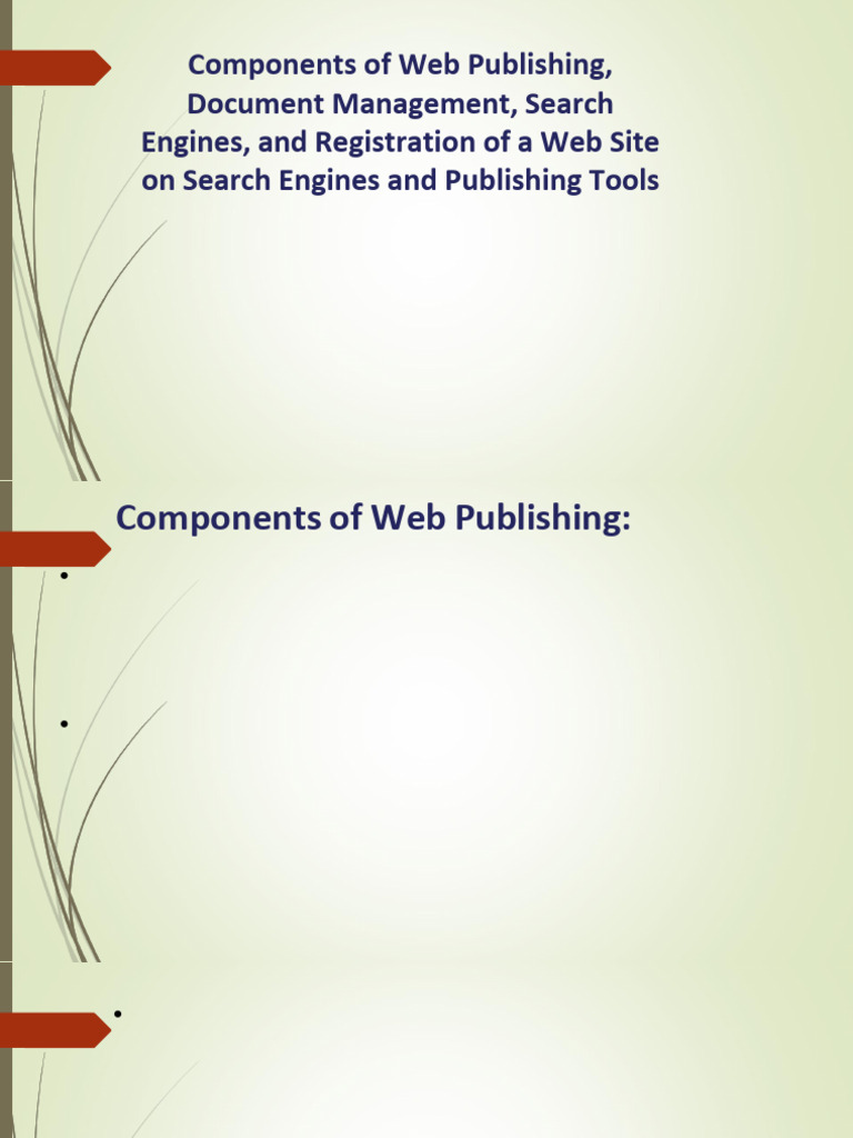 Web Publishing and Document Management Guide | PDF | World Wide Web ...