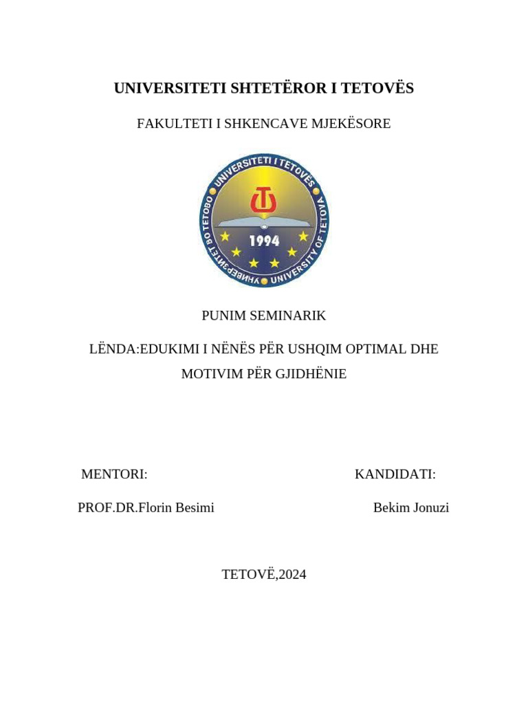 Te Ushqyerit Me Gji | PDF