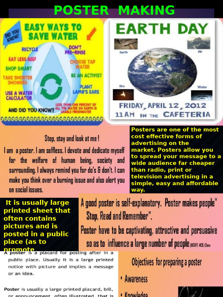 Effective Poster Making Techniques | PDF