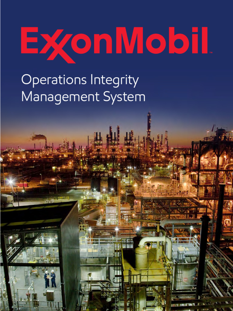 ExxonMobil Operations Integrity Overview | PDF | Risk | Risk Management