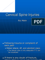 Cervical Spine Injuries: Ric Mohr