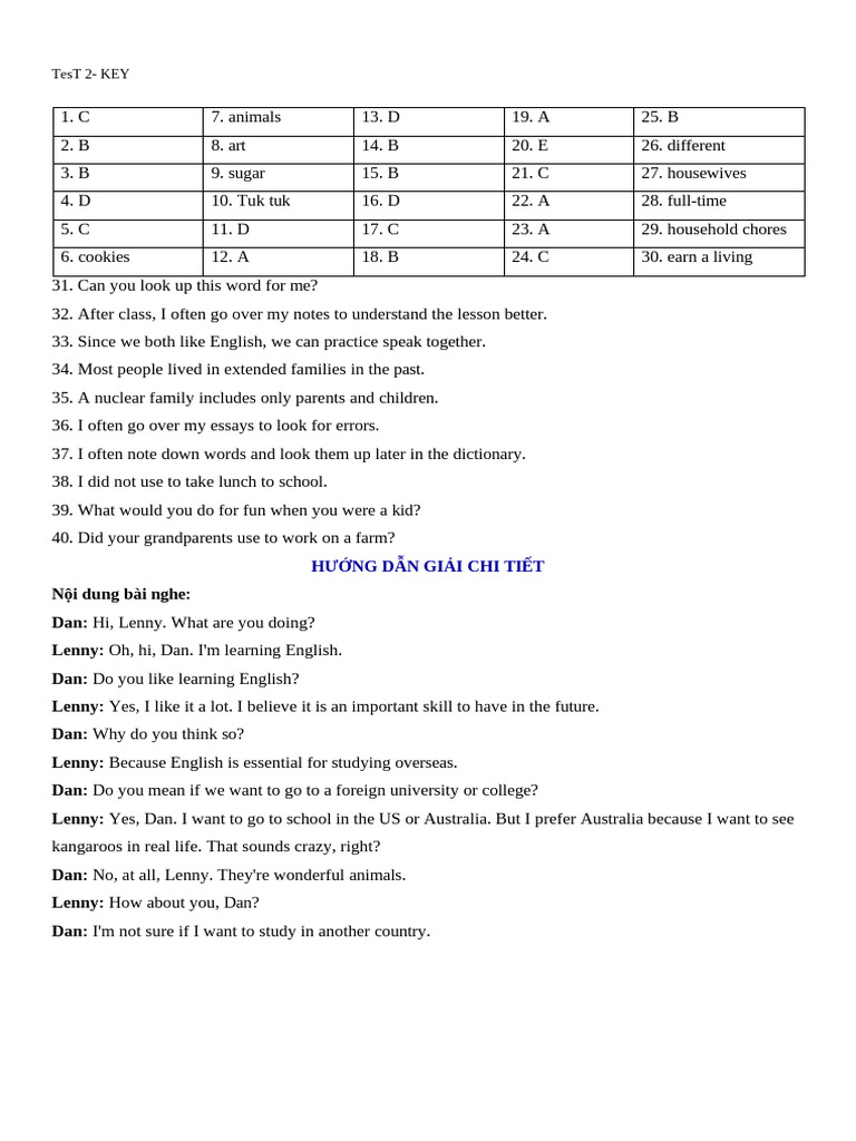 Test 2 - Key | PDF