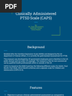 CAPS-5 Scoring Guidelines and Interpretation | PDF | Psychological ...