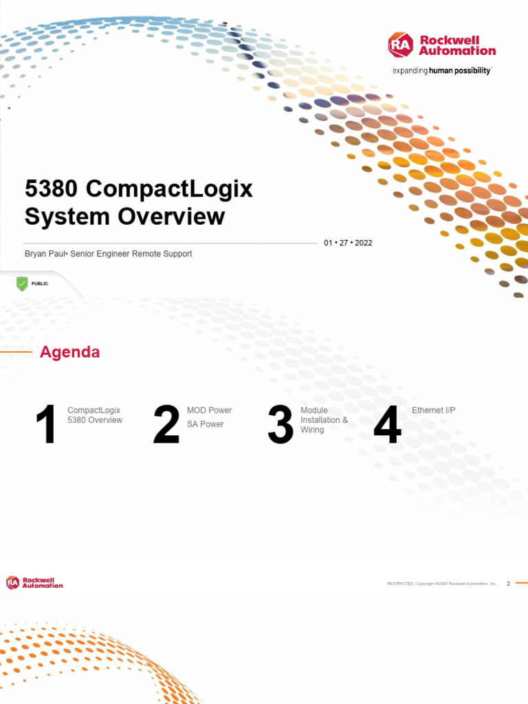 CompactLogix 5380 System Overview | PDF | Programmable Logic Controller ...