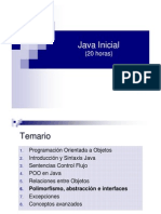 Curso Java Inicial - 6 Polimorfismo, Abstracción e Interfaces