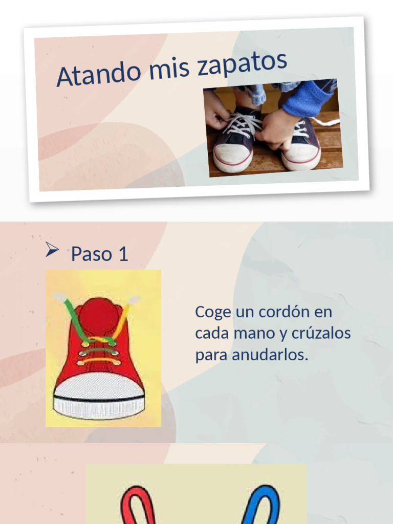 Actividad, Atando Mis Zapatos | PDF