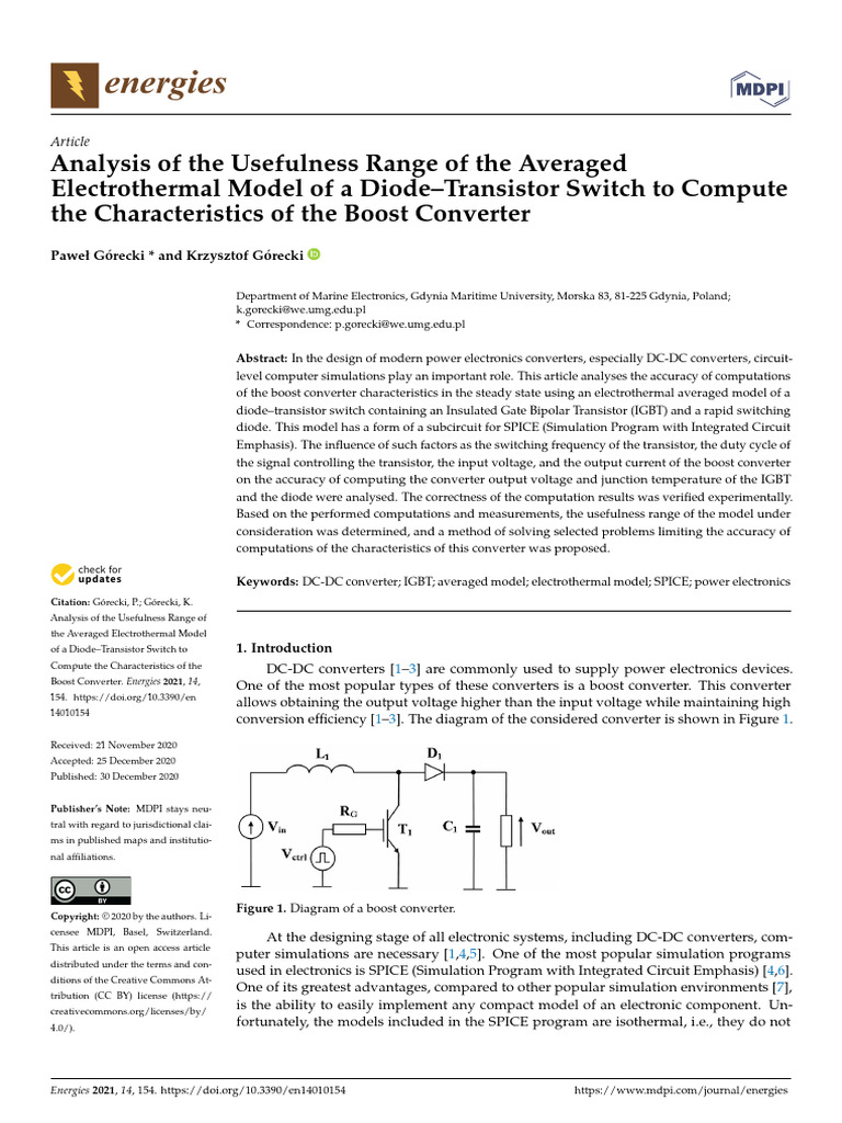 2020 Paper | PDF | Spice | Transistor