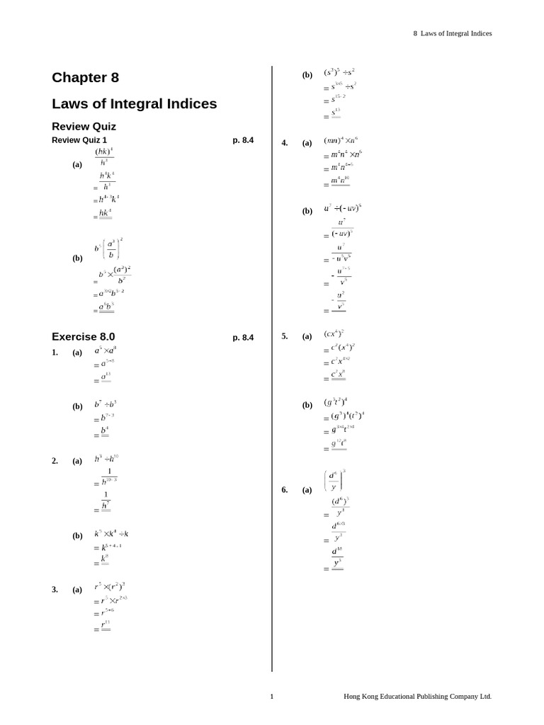 Scientific Notation and Integral Indices | PDF | Chess | Chess Theory