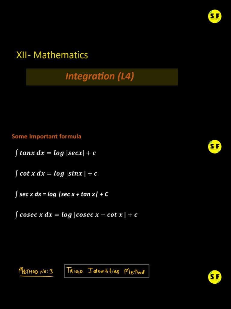 Integration Lecture 4 Pdf