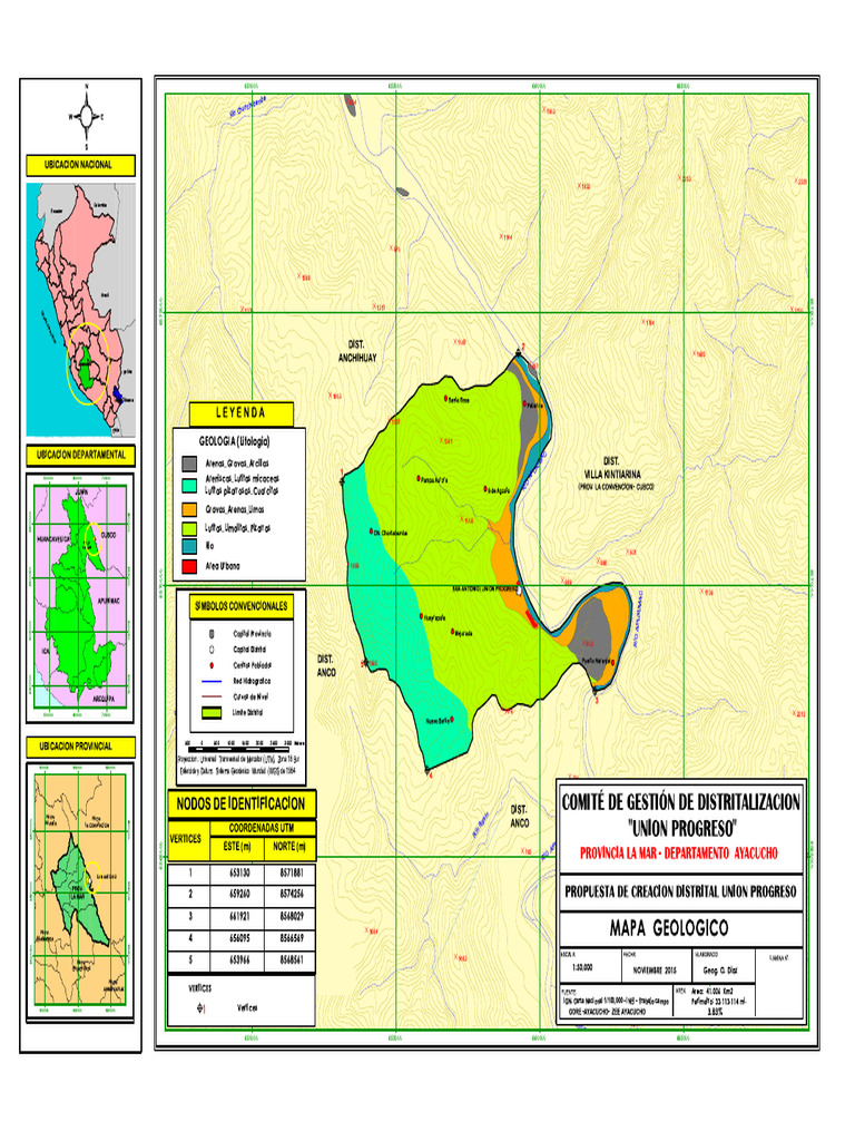 Mapa Geologico - A2 | PDF | Geografía | Datos geográficos e información